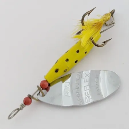 Abu Garcia Spinnaren Reflex Spinner, Geel/Nikkel, 7 g, #24553