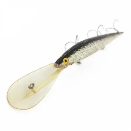 Bill Norman Deep Shiner Minnow Plug, Silver, 21 g, Diepduikend, #24565