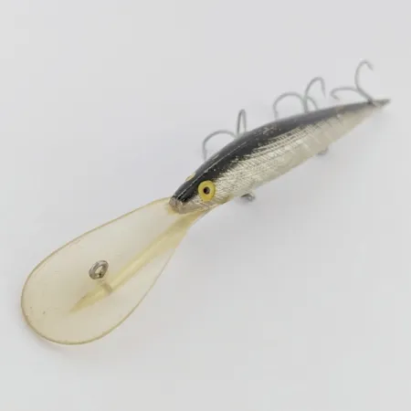 Bill Norman Deep Shiner Minnow Plug, Silver, 21 g, Diepduikend, #24565