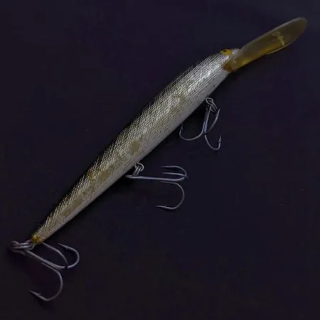 Bill Norman Deep Shiner Minnow Plug, Silver, 21 g, Diepduikend, #24565