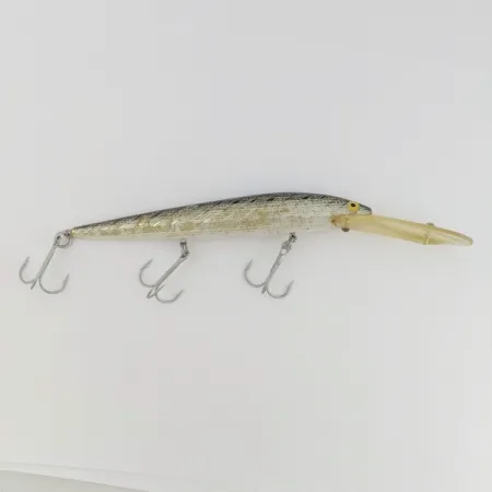Bill Norman Deep Shiner Minnow Plug, Silver, 21 g, Diepduikend, #24565