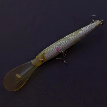 Norman Deep Shiner Minnow, zilver/paars, 9 g, dieplopend, #24566