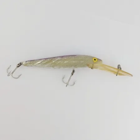 Norman Deep Shiner Minnow, zilver/paars, 9 g, dieplopend, #24566