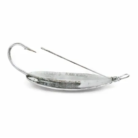 Herter's Olson Minnow Lepel, Nikkel, 1/4 oz (7g), Wierloos, #24567