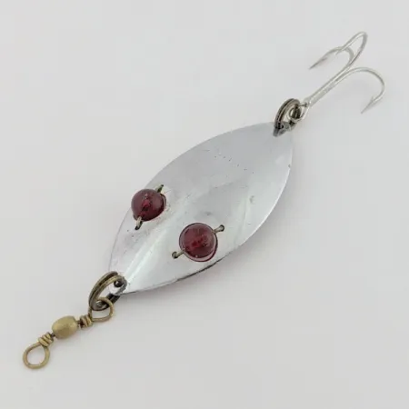 Hofschneider Red Eye Wiggler Lepel, Zilver, 25 g, Rode Ogen, #24579