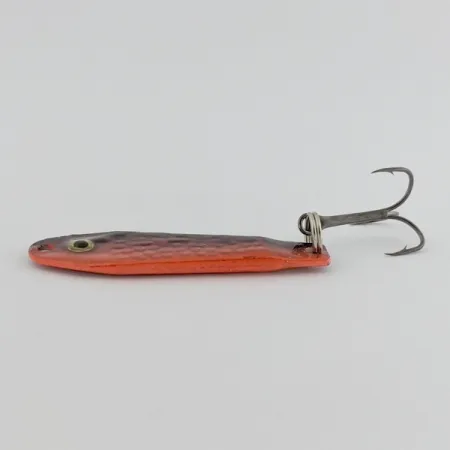 Renosky Bloody Jig Spoon, rood/zwart, 12 g, schubben, #24581