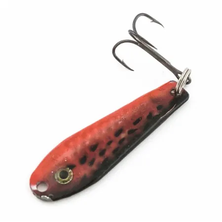 Renosky Bloody Jig Spoon, rood/zwart, 12 g, schubben, #24581