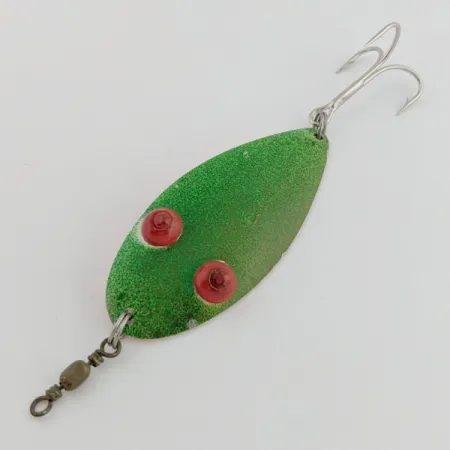 Paul Bunyan Flash eye spoon Lepel, groen/oranje, 21 g, #24585