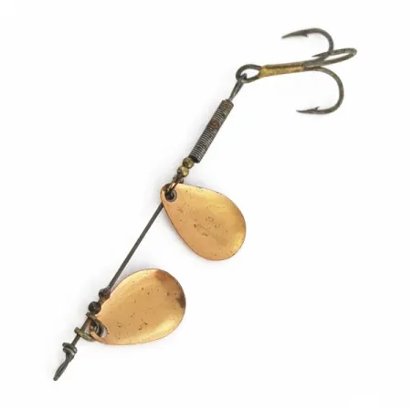 Worth Double Blade Spinner, Koper, 1.5 g, Dubbel Blad, #24603