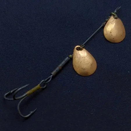 Worth Double Blade Spinner, Koper, 1.5 g, Dubbel Blad, #24603