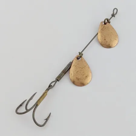 Worth Double Blade Spinner, Koper, 1.5 g, Dubbel Blad, #24603