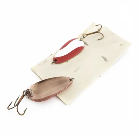 Glen Evans Spoon Lepel, rood/wit/koper, 6g, set van 2, #24601