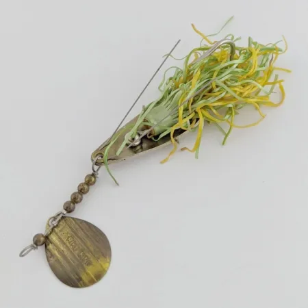 Strike King Timber Spin Spinnerbait, Nikkel, 14g, voor hout, #24607