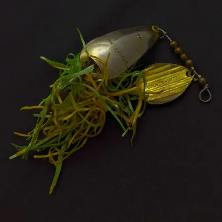 Strike King Timber Spin Spinnerbait, Nikkel, 14g, voor hout, #24607