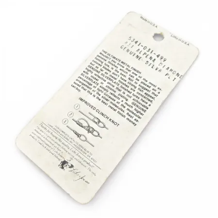 Luhr Jensen Alpena Diamond Lepel, verzilverd, 4 g, #24610