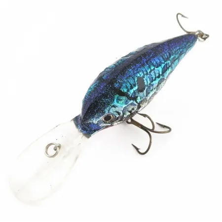 Renosky Deep Dive Honeycomb Rattl Shad, zilver/blauw, 12g, #24614