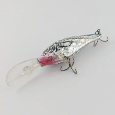 Renosky Deep Dive Honeycomb Rattl Shad, zilver/blauw, 12g, #24614