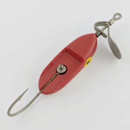 AL. Foss Oriental Wiggler No 4, rood/wit, 14 g, spinner, #24641