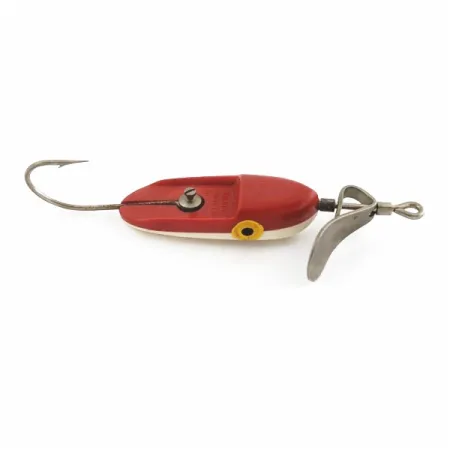 AL. Foss Oriental Wiggler No 4, rood/wit, 14 g, spinner, #24641