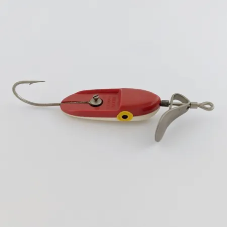 AL. Foss Oriental Wiggler No 4, rood/wit, 14 g, spinner, #24641