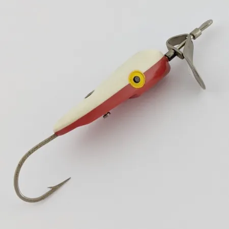 AL. Foss Oriental Wiggler No 4, rood/wit, 14 g, spinner, #24641