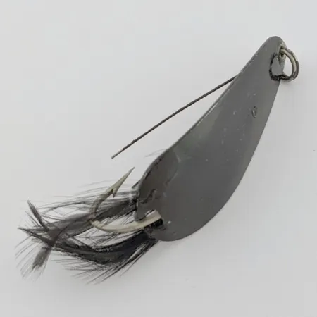 Lepel Weezel Rex Spoon, zwart, 12g, wierloos met veren, #24674
