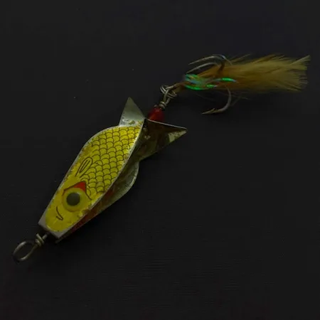 Spinner Mack's Hummbait, nikkel/rood, 9g, vleugelbody, #24676