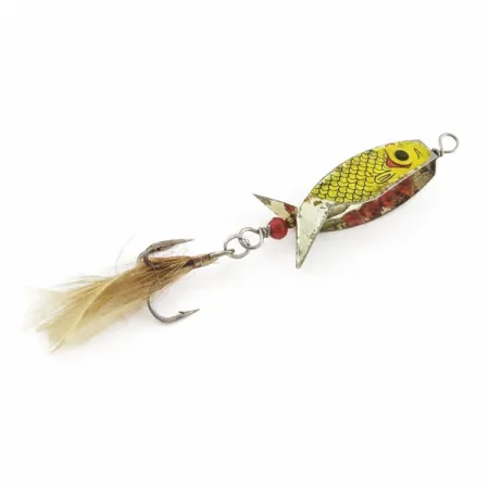 Spinner Mack's Hummbait, nikkel/rood, 9g, vleugelbody, #24676