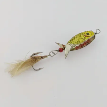 Spinner Mack's Hummbait, nikkel/rood, 9g, vleugelbody, #24676