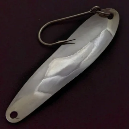Spanks Lures Mauler Lepel, Zilver, 8g, Gehamerd, #24681