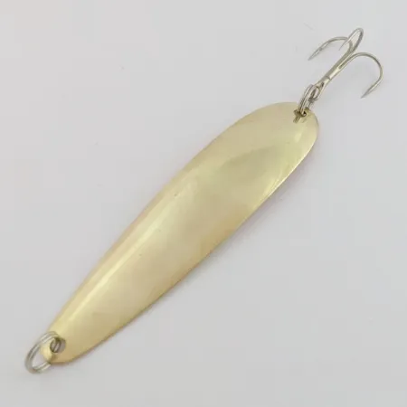 Hicks Tackle Lepel, goud, 12 g, gebogen messing, #24683