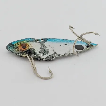 Cordell Gay Blade Bait, Nikkel/Blauw, 12g, Multi-Oog, #24687