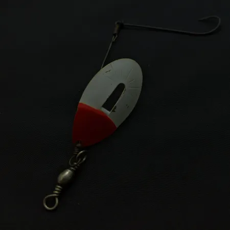 Spinner Weller June-Bug, rood/wit, 6 g, asymmetrisch, #24704