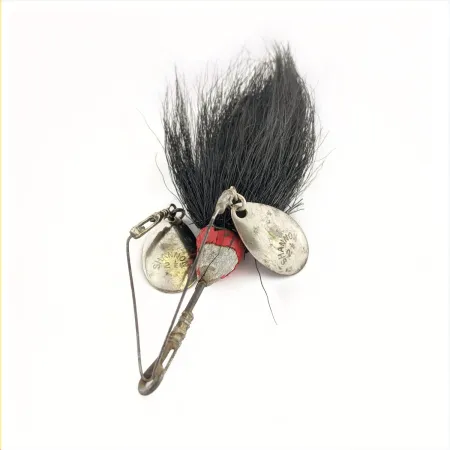 Spinnerbait Jamison Shannon Twin Spinner, nikkel, 14g, bucktail, #24708