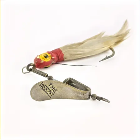 Weezel Baby Feather Minnow, Nikkel, 18 g, wierbeschermer, #24711