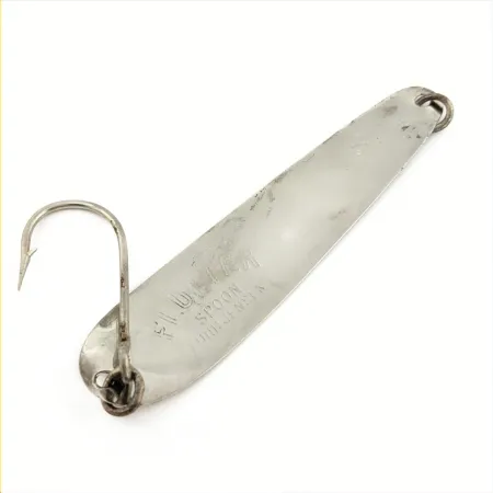 Luhr Jensen Flutter Spoon 44 Lepel, Nikkel, 4 g, Vintage, #24737