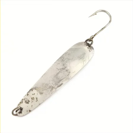 Luhr Jensen Flutter Spoon 44 Lepel, Nikkel, 4 g, Vintage, #24737