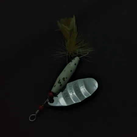 Abu Garcia Spinnaren Reflex spinner, Nikkel/Wit, 7 g, #24755