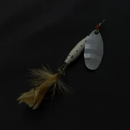 Abu Garcia Spinnaren Reflex spinner, Nikkel/Wit, 7 g, #24755