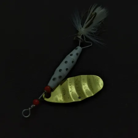 Abu Spinnaren Reflex, Goud, 7 g, Gedecoreerde Dreg, #24756
