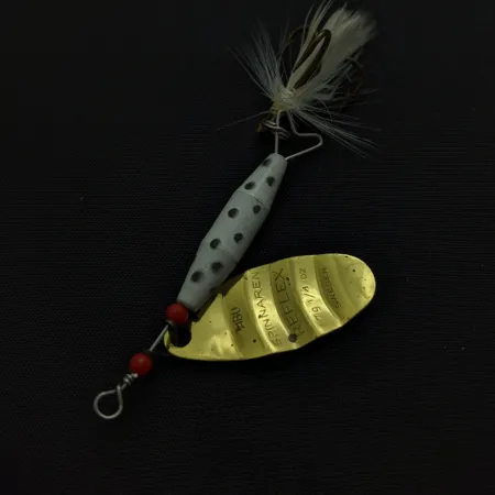 Abu Spinnaren Reflex, Goud, 7 g, Gedecoreerde Dreg, #24756