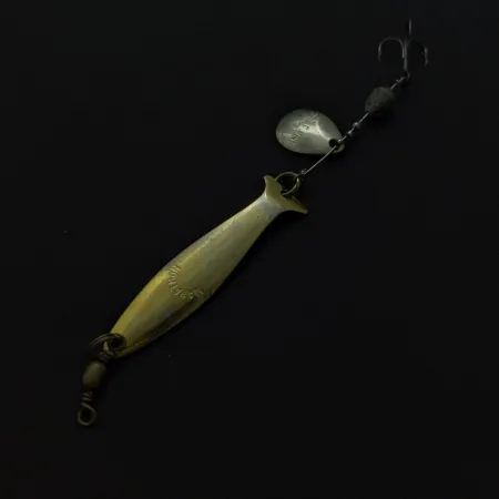 Spinner Marathon Spin-E-Miny, goud, 7 g, achterlopende draad, #24765