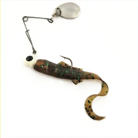 Doll Spinnerbait Spinnerbait, nikkel/wit, 4g, krulstaart, #24767
