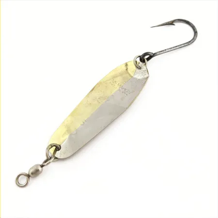 Luhr Jensen McMahon 5 Lepel, Messing/Nikkel, 14g, Mustad Haak, #24768