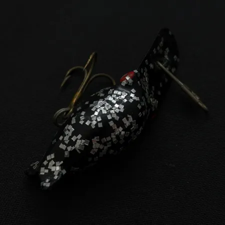 Eddie Pope Hot Shot plug, zwart glitter, 1.5 g, #24774