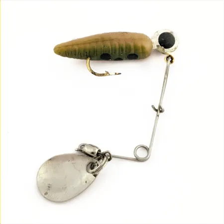 Johnson Beetle Spin Spinner, Nikkel/Geel, 2.5g, #24785