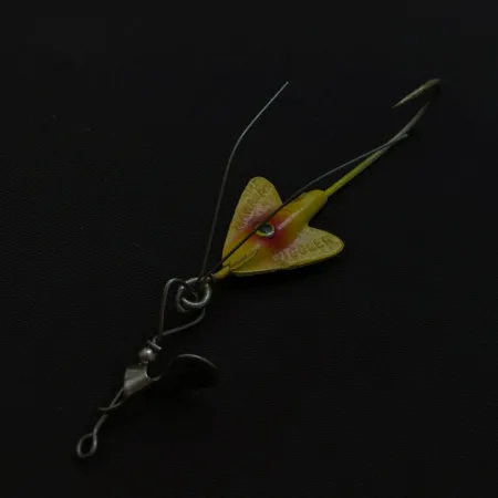 Arbogast Hawaiian Wiggler Kunstaas, Geel, 7g, Wierbeschermer, #24793