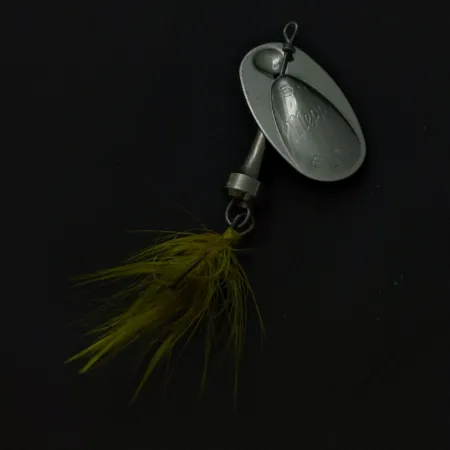 Mepps Elix Spinner, Messing/Zilver, 5 g, Bevederde Dreg, #24812