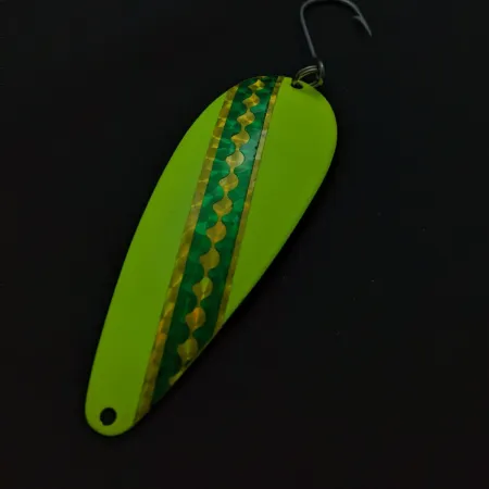 Moonshine Flutter Lepel, Geel Groen, 12g, Glow, #24817