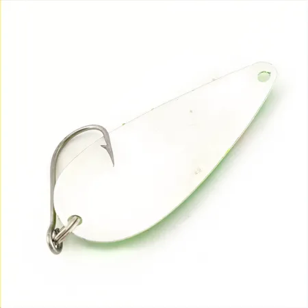 Moonshine Lures Flutter Lepel, Geel Groen, 7 g, Enkele Haak, #24818